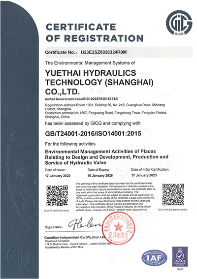 ISO14001 Environmental Management System