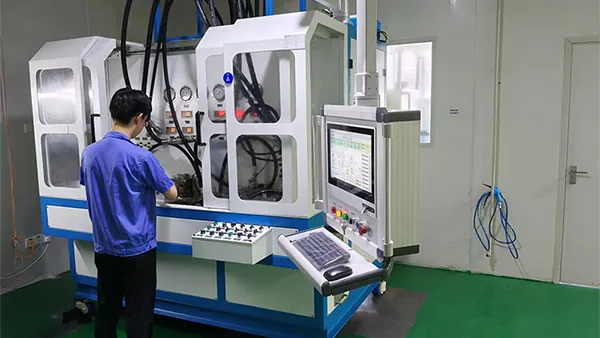 Automated valve testing stations
