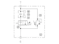 CCM-1 Lift Cylinder Control Valve Block (Upper Cylinder)