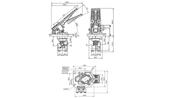 YBV-S Single Service Brake Valve (with Angle Sensor)