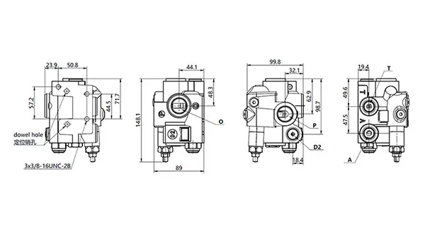 Single Accumulator Charging Valve