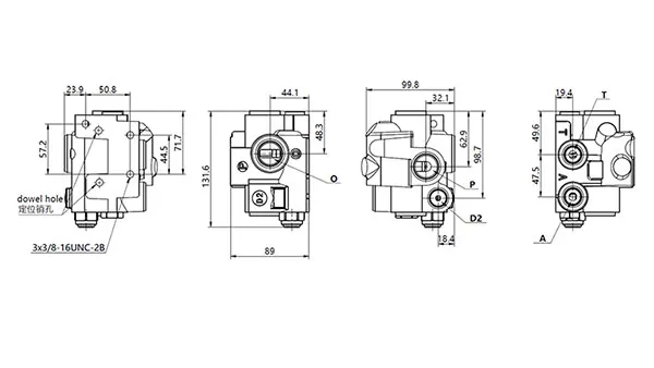 Single Accumulator Charging Valve (with Relief Valve)