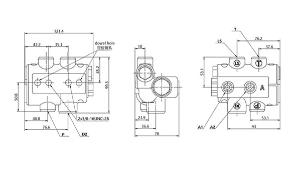 Dual Accumulator Charging Valve (with Pressure Sensor)