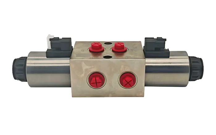 3 Position 6 Way Solenoid Directional Valve